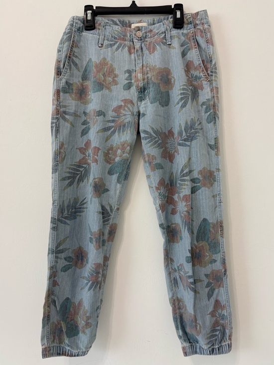 MOTHER The No Zip Misfit Pants Fresh Cut Floral Sz 26 EUC - Picture 3 of 16